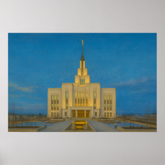 Affiche de la peinture du temple de Saratoga Sprin