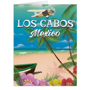 Affiche de la plage de Los Cabos Mexico