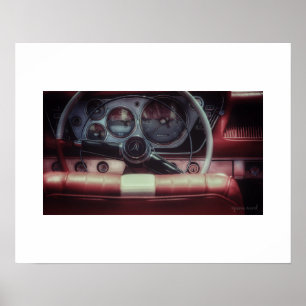 Affiche de la Plymouth Fury vintage