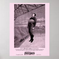 Affiche de la Police Gazette Brodie