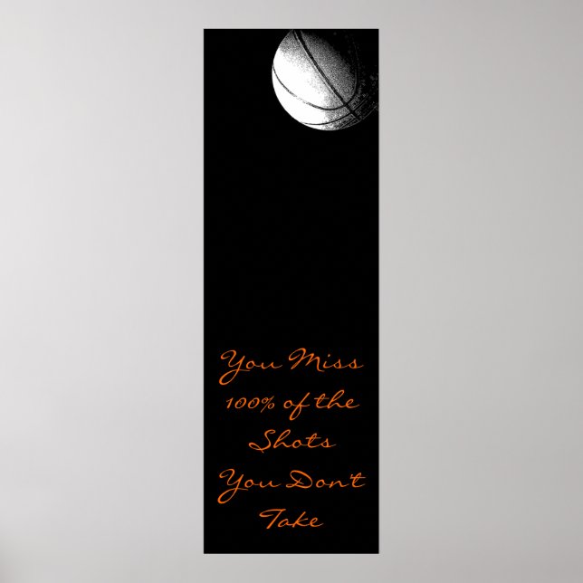 Affiche de la porte de basket-ball (Devant)