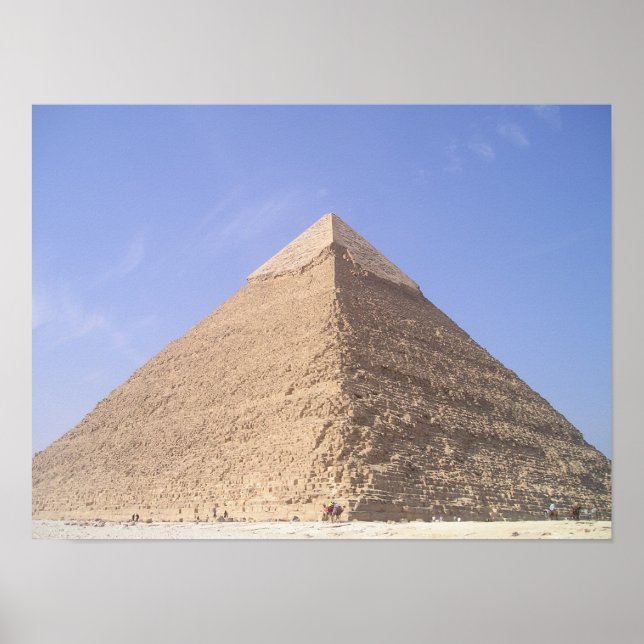 Affiche de la pyramide égyptienne (Devant)