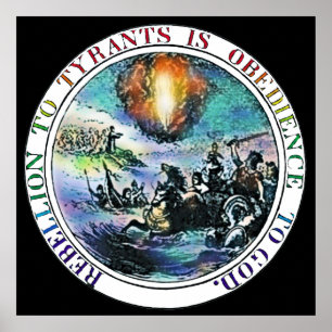 Affiche de la rébellion contre les tyrans