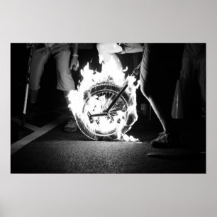 Affiche de la roue chaude