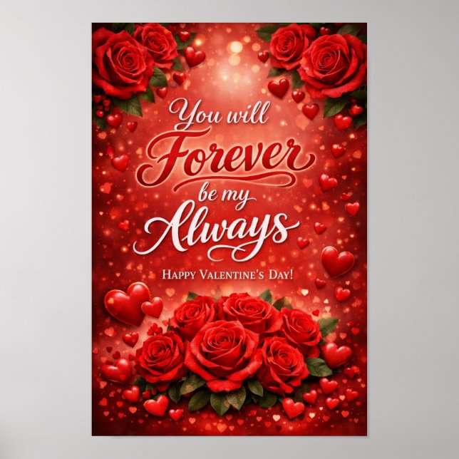 Affiche de la Saint-Valentin -  (Devant)