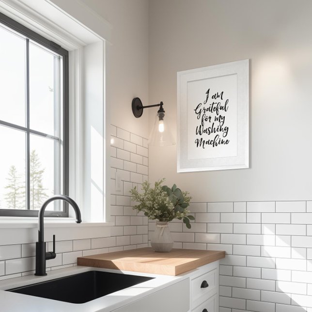 Affiche de la salle de blanchisserie (Créateur téléchargé)