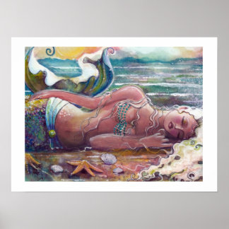 Affiche de la sirène endormie