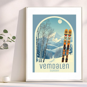 Affiche de la station de ski Vemdalen Härjedalen S