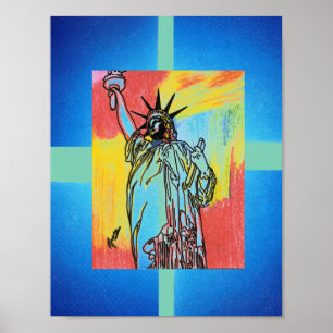 Affiche de la Statue de la Liberté