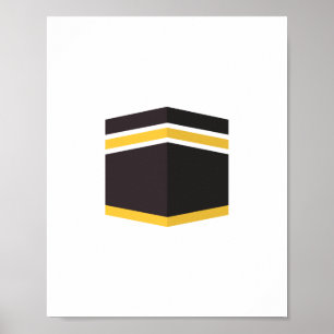 Affiche de la valeur d'impression de la Kaaba