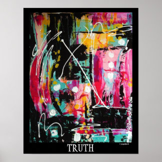 Affiche de la VÉRITÉ par Kathy Augustine