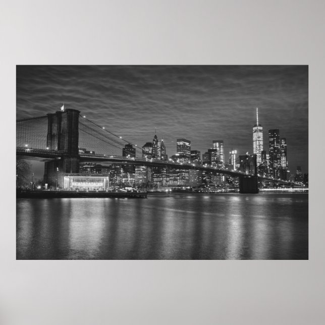 affiche de la vie nocturne de new york (Devant)