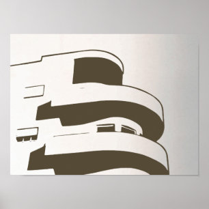 Affiche "de la ville blanche"   de Tel Aviv