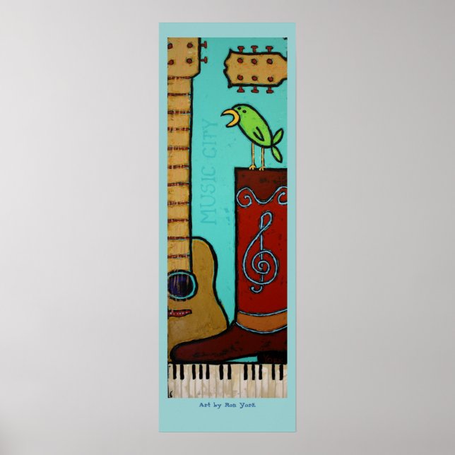affiche de la ville de haute musique (Devant)