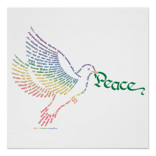 Affiche de la World Peace Dove