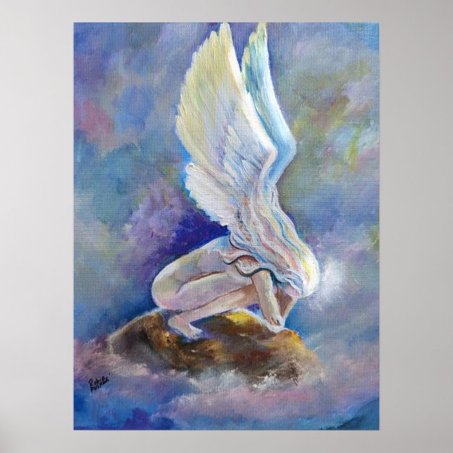 affiche de l'ange en pleurs (Devant)