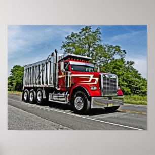 Affiche de l'ARC sur les camions de vidage