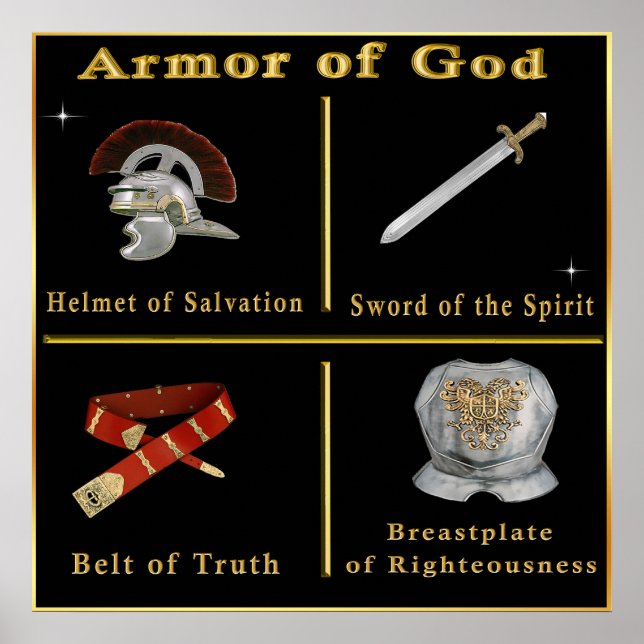 Affiche de l'Armor de Dieu (Devant)