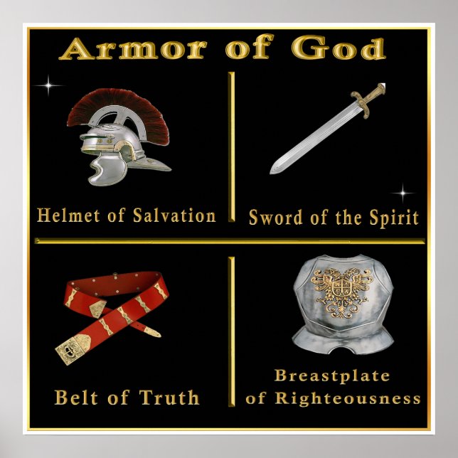 Affiche de l'Armor de Dieu (Devant)
