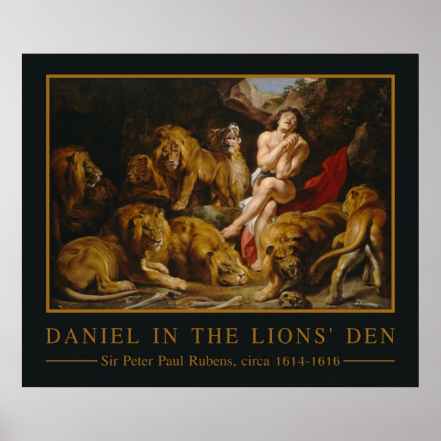 Affiche de l'art Den des Lions (Devant)