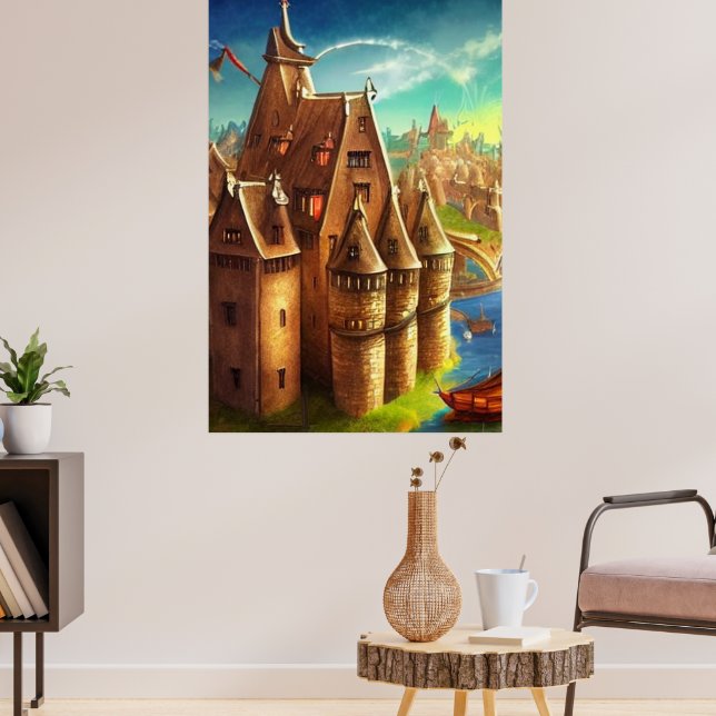 Affiche de l'Art numérique de l'Imaginaire du Roya (Salon 3)
