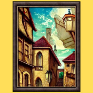 Affiche de l'Art numérique de l'Imaginaire du Roya