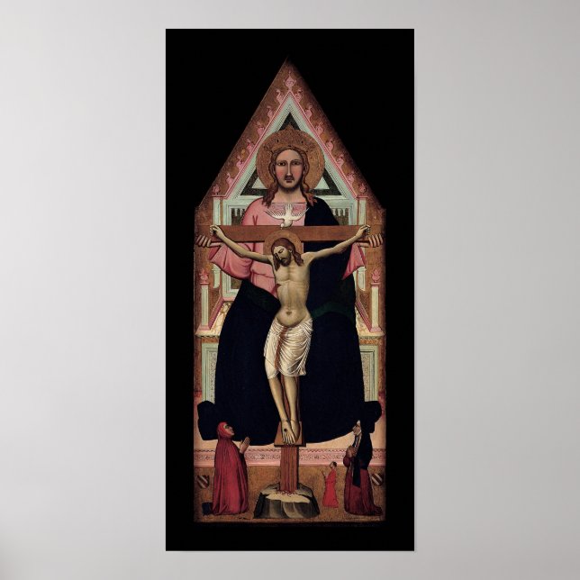 Affiche de l'art religieux "La Trinité" (Devant)