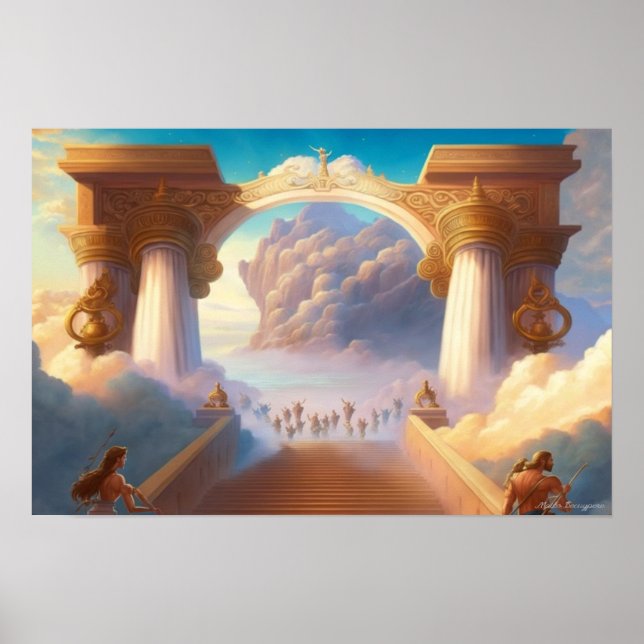 Affiche de l'Ascension à Olympus (Devant)