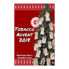Affiche de l'Avent du tabac 2018