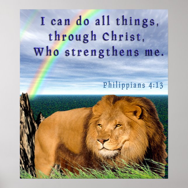 Affiche de l'Ecriture chrétienne (Devant)