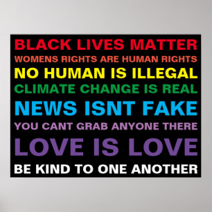 affiche de l'égalité BLM Pride