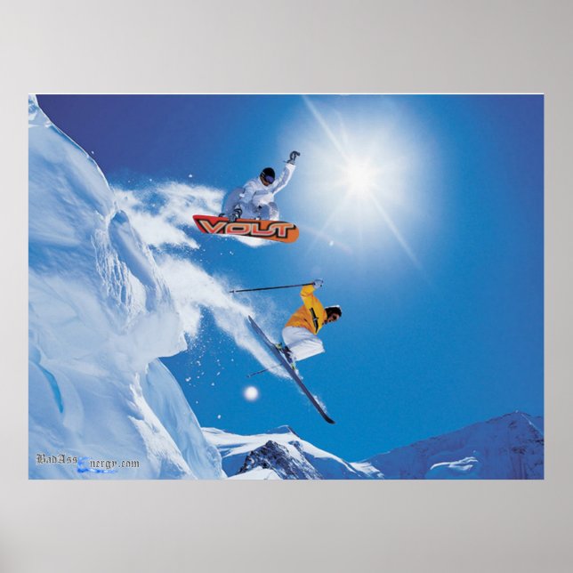 Affiche de l'embarcadère des neiges (Devant)
