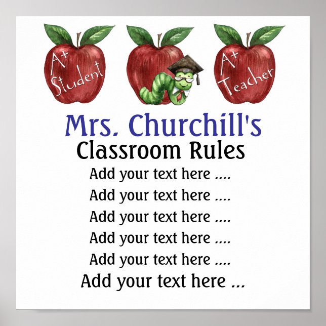 Affiche de l'enseignant de l'école - SRF (Devant)