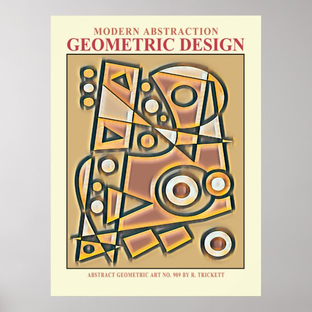 Affiche de l'EP Abstract Geometric No. 6 (Devant)