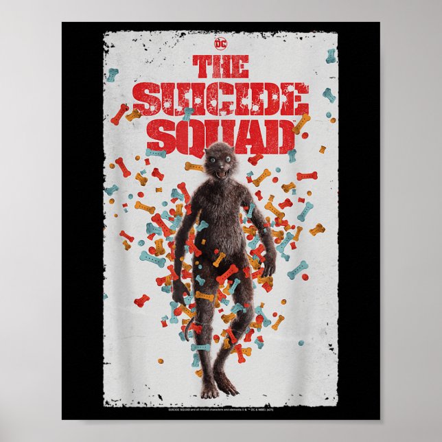 Affiche de l'équipe de suicide (Devant)