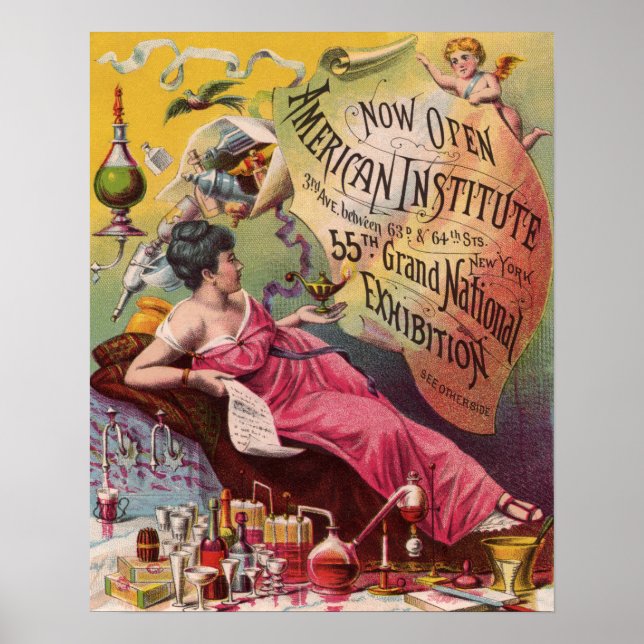 Affiche de l'exposition américaine (Devant)