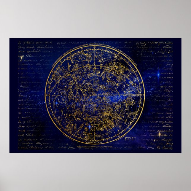 affiche de l'hémisphère sud (Devant)