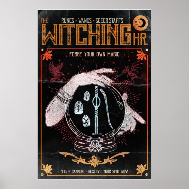 Affiche de l'heure de la sorcière (Devant)