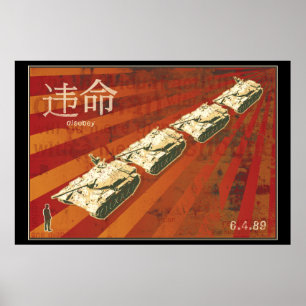 Affiche de l'homme de char DISOBEY