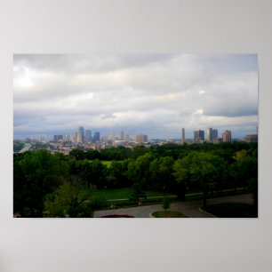 Affiche de l'horizon de Kansas City