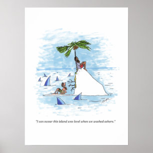 Affiche de l'île était de niveau brillant