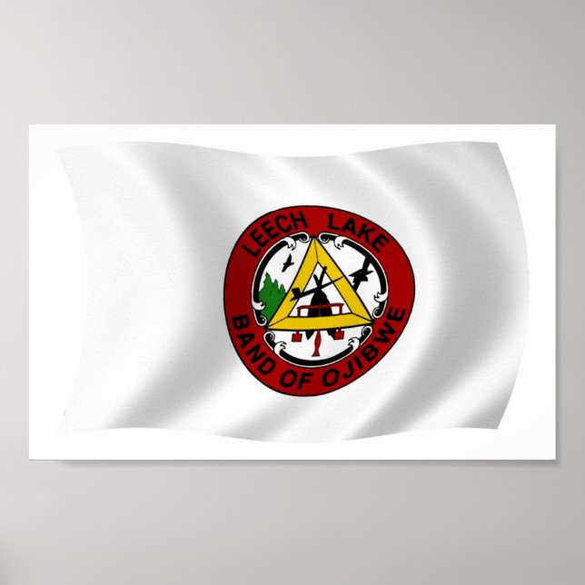 Affiche de l'indicateur de réservation du lac Leec (Devant)