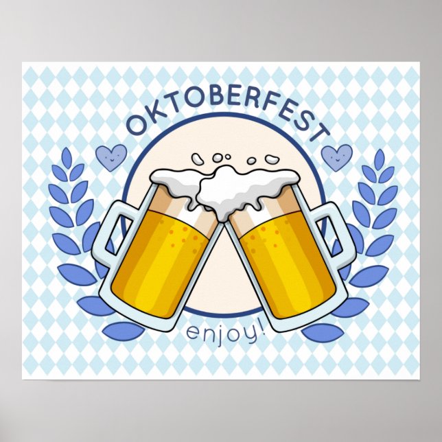 Affiche de l'Oktoberfest (Devant)