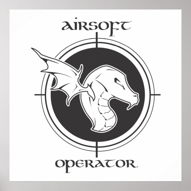 Affiche de l'opérateur Airsoft (Devant)
