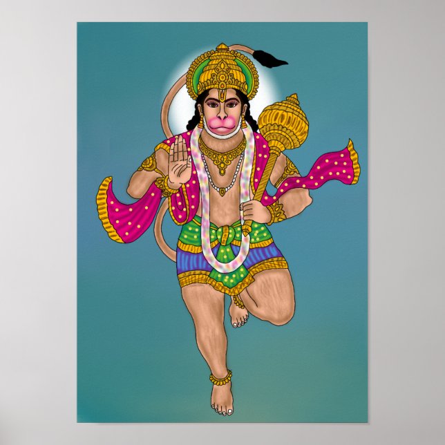 Affiche de Lord Hanuman (Devant)