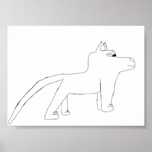 Affiche de loup
