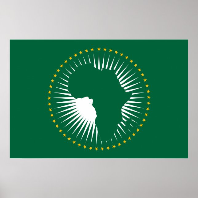 Affiche de l'Union africaine (Devant)