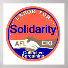 Affiche de l'Union de SOLIDARITÉ
