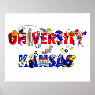 Affiche de l'Université du Kansas