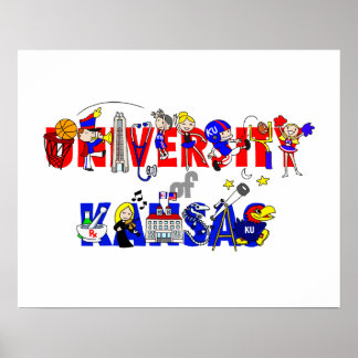 Affiche de l'Université du Kansas